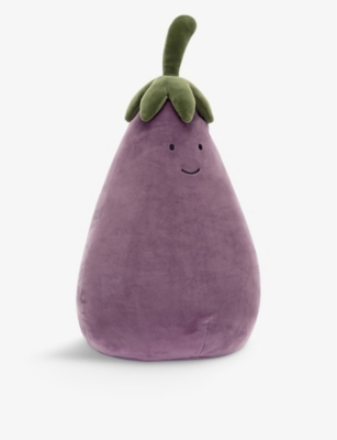 JELLYCAT: Vivacious Aubergine large soft toy 40cm