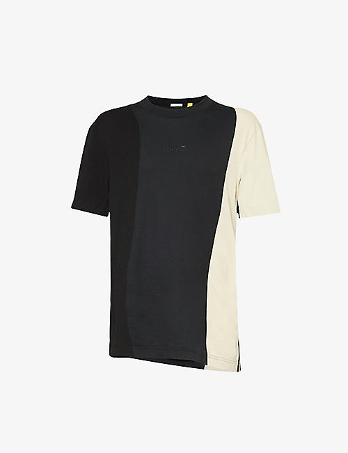 MONCLER GENIUS: Moncler Genius x adidas Originals brand-patch cotton-jersey T-shirt