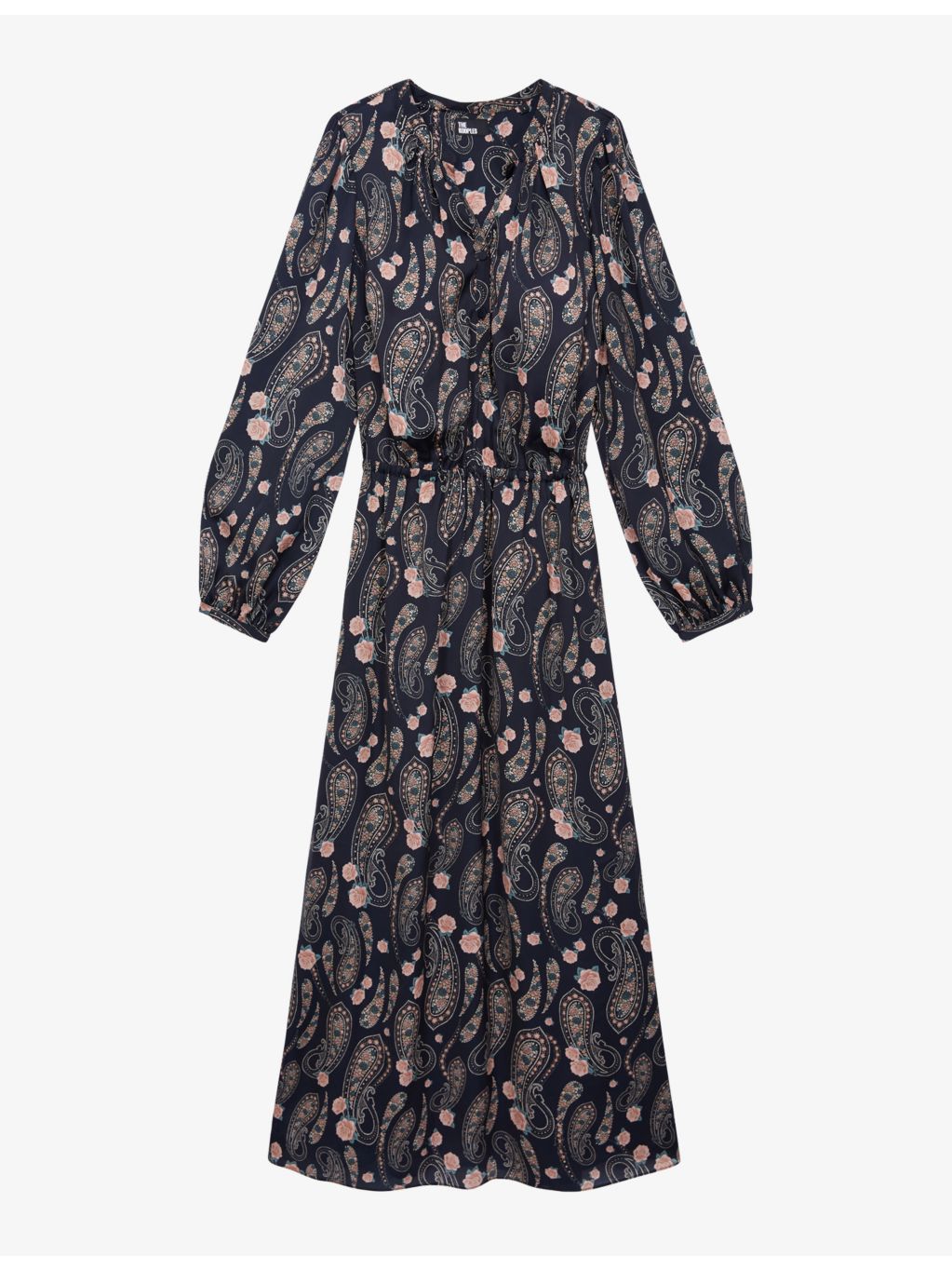 THE KOOPLES - Floral-print woven maxi dress