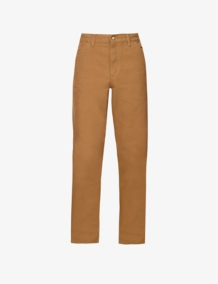 CARHARTT WIP: Single-knee straight-leg regular-fit organic-cotton trousers