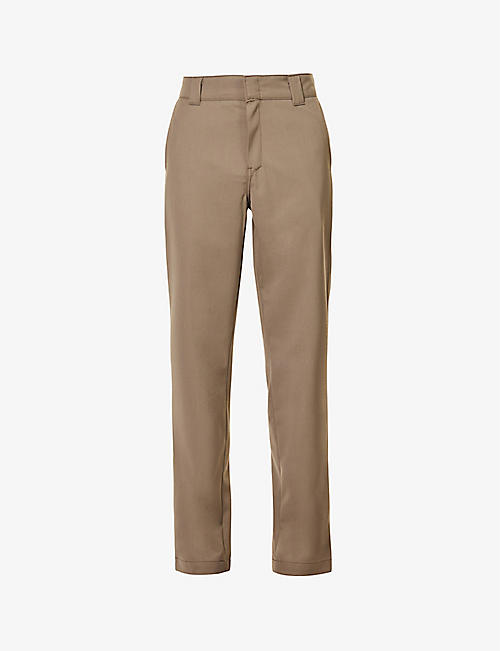 CARHARTT WIP: Master straight-leg regular-fit wool-blend trousers