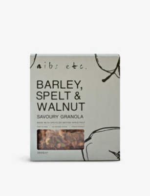 PANTRY: nibs etc. barley, spelt and walnut granola 360g