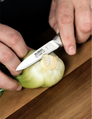 GLOBAL: Classic Spearpoint stainless-steel peeling knife 8cm