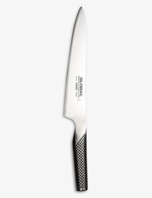 GLOBAL: Classic branded-blade stainless-steel carving knife 21cm