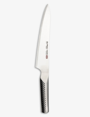GLOBAL: Ukon branded-blade stainless-steel carving knife 21cm