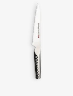 GLOBAL: Ukon Utility stainless-steel serrated knife
