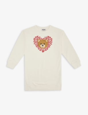 Moschino Kids Love Heart Teddy Sweatshirt (4-14 Years)