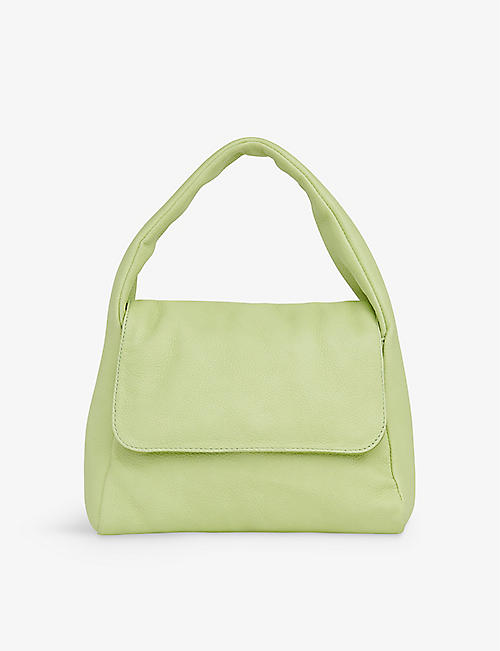 WHISTLES: Brooke puffy-style leather mini tote bag
