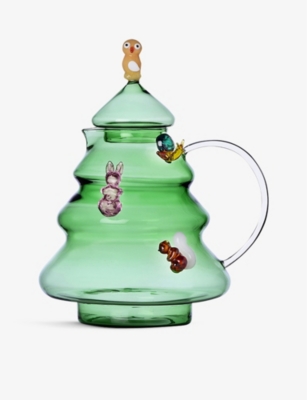 ICHENDORF Milano WOODLAND 1.5 L JUG - Fox Inside & Christmas Tree Outside