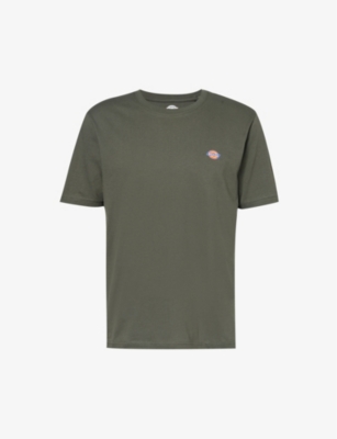 DICKIES：Mapleton 徽标印花常规版型棉质 T 恤