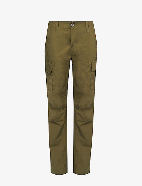 DICKIES: Millerville brand-patch straight-leg cotton trousers