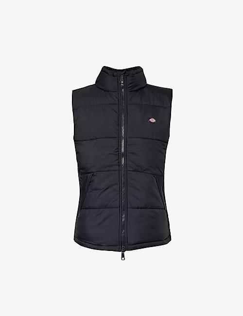 DICKIES: Waldenburg brand-patch padded shell vest