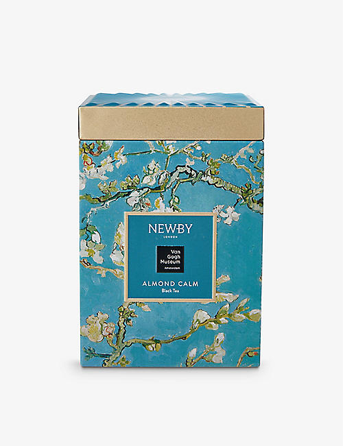 NEWBY TEAS UK: Newby Teas UK x The Van Gogh Museum Almond Calm loose-leaf tea caddy 100g