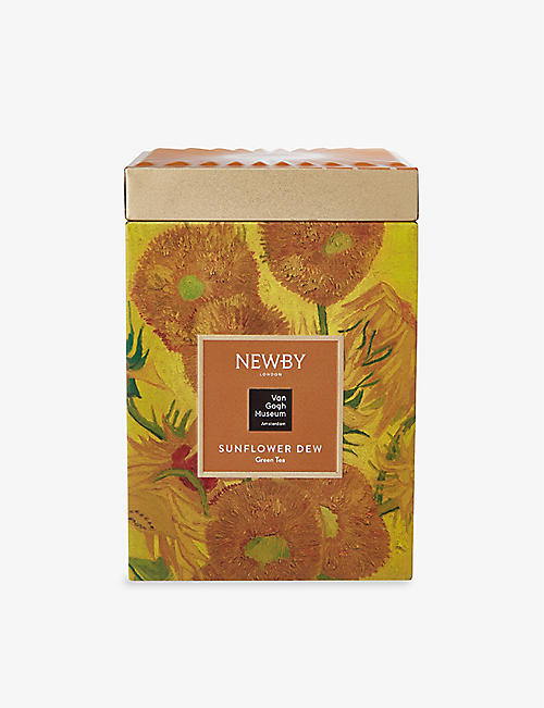 NEWBY TEAS UK: Newby Teas UK x The Van Gogh Museum loose-leaf green tea caddy 100g