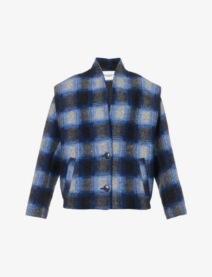 ISABEL MARANT ETOILE - Drogo checked woven jacket | Selfridges.com