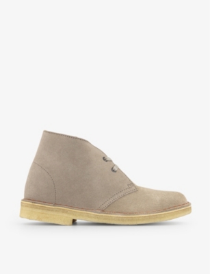 CLARKS ORIGINALS: Desert Boot suede boots