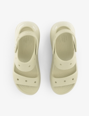 Crocs Mega Crush Sandal In Bone | ModeSens