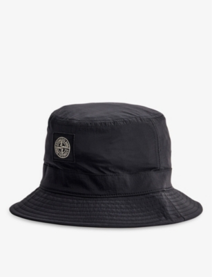 STONE ISLAND Logopatch shell bucket hat