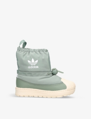 Adidas Originals Adidas Kids Superstar 360 Boots In Khaki