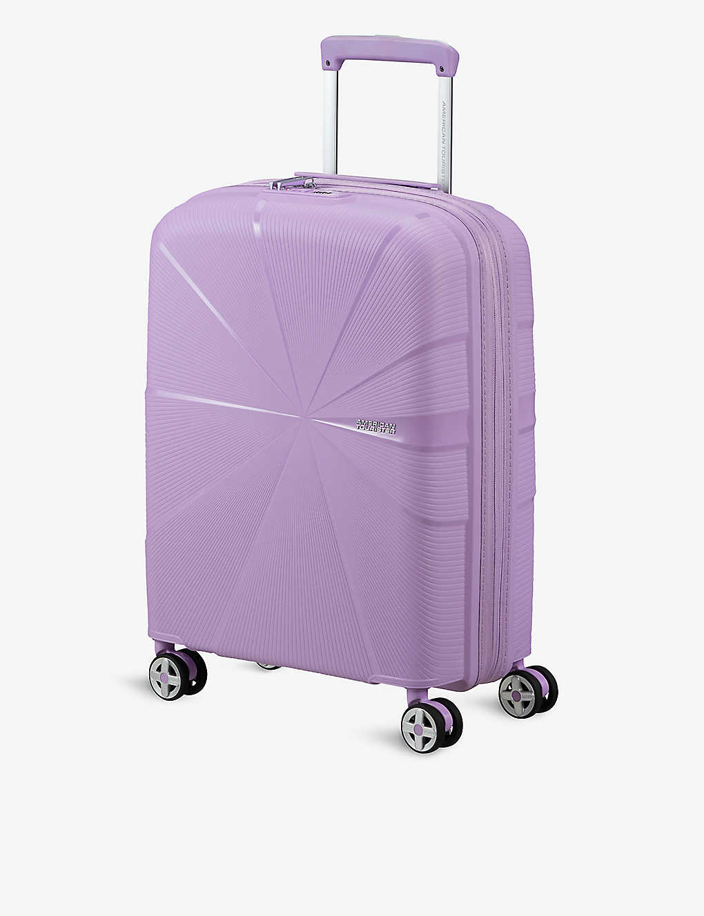 American Tourister Digital Lavender Starvibe Expandable Four-wheel Suitcase 55cm