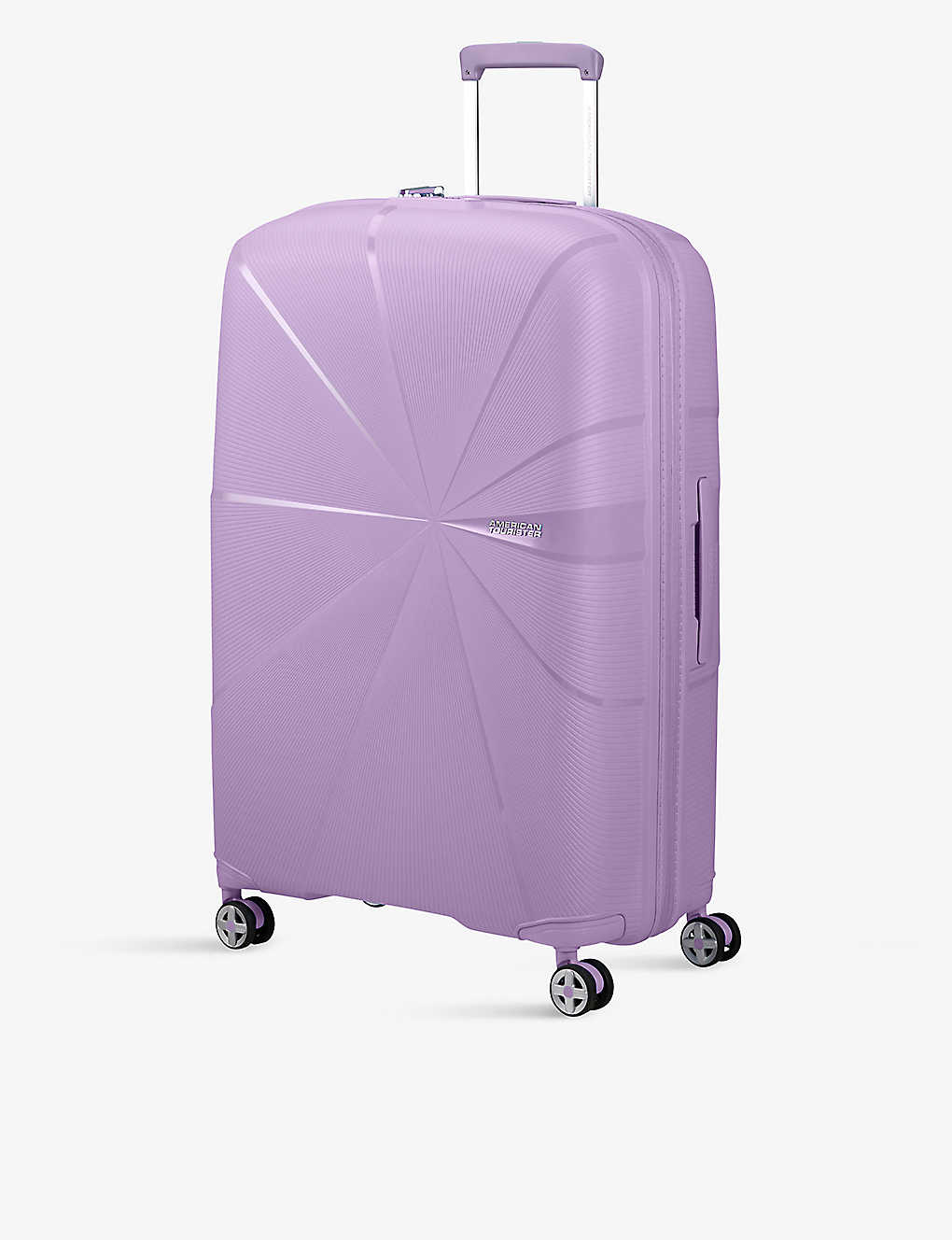 American Tourister Digital Lavender Starvibe Expandable Four-wheel Suitcase 77cm