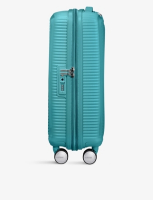Shop American Tourister Turquoise Tonic Starvibe Expandable Four-wheel Suitcase