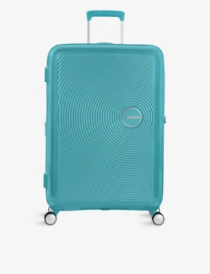 American Tourister Turquoise Tonic Starvibe Expandable Four-wheel Suitcase 77cm