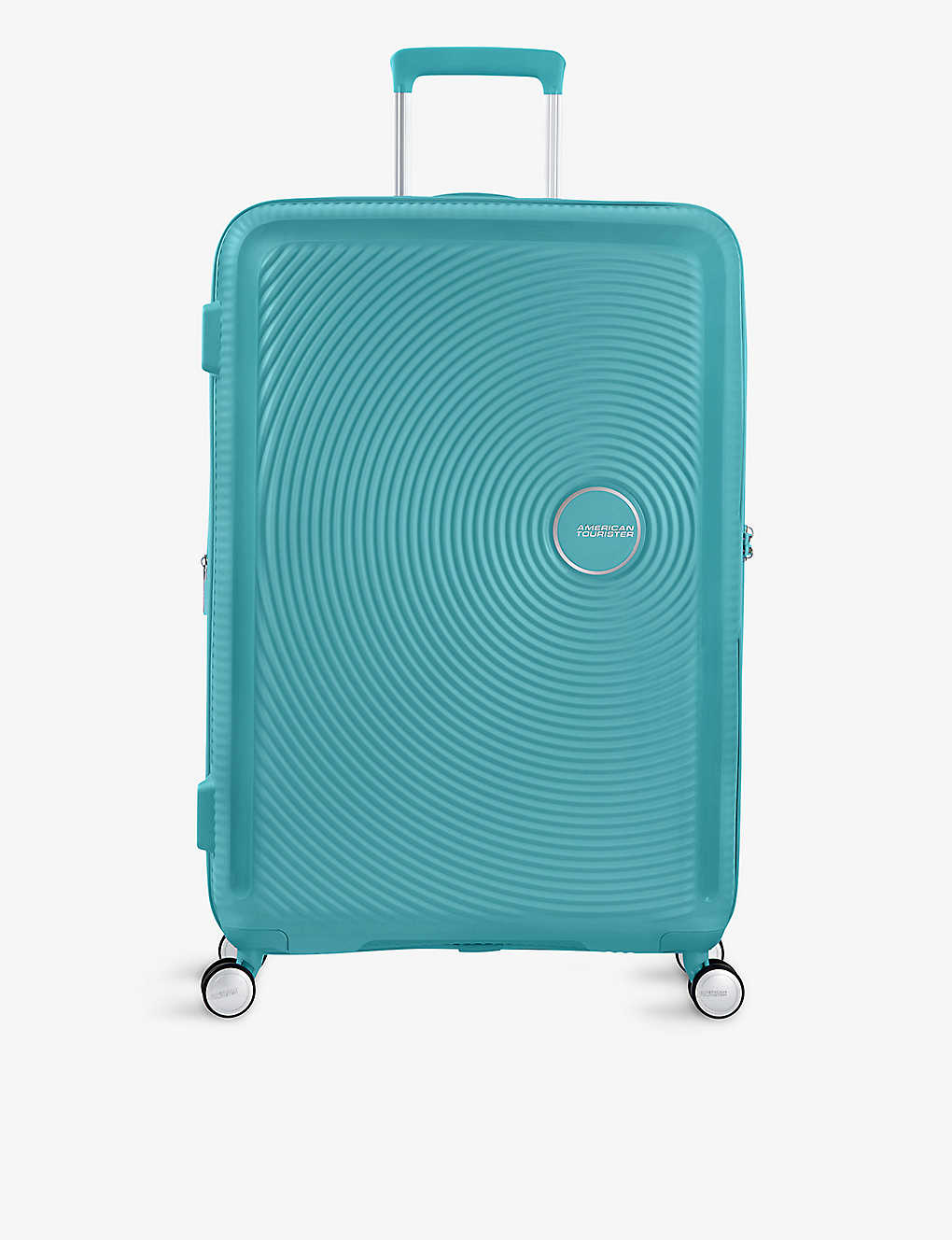American Tourister Turquoise Tonic Starvibe Expandable Four-wheel Suitcase 77cm