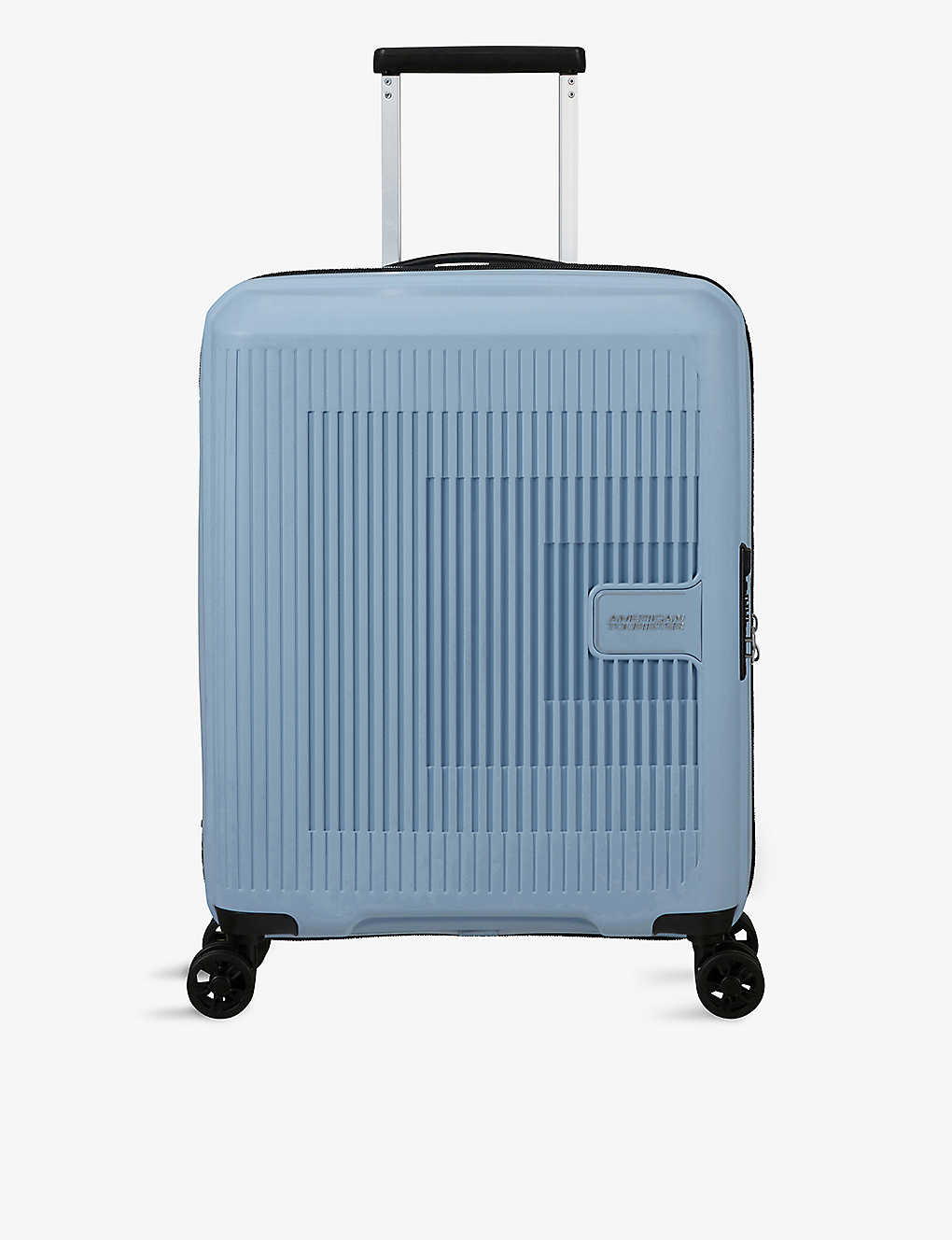 American Tourister Soho Grey Aerostep Expandable Four-wheel Suitcase 55cm