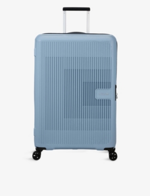 AMERICAN TOURISTER Aerostep expandable four wheel suitcase 77cm Selfridges