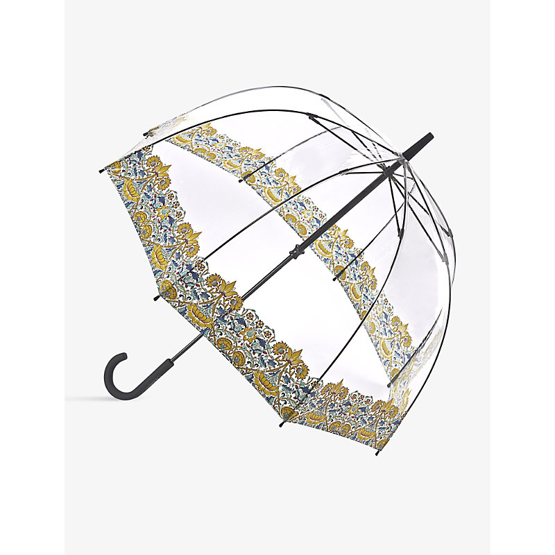 Fulton Men's Lodden X Morris & Co Floral-print Birdcage Umbrella