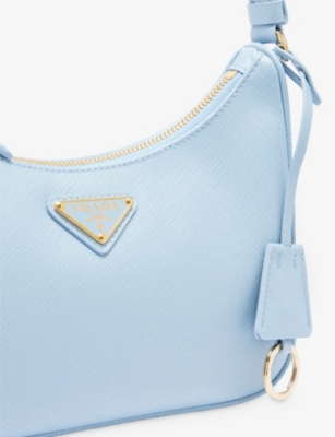 Prada Saffiano Leather Mini Bag Light blue/Celeste New 500$ off