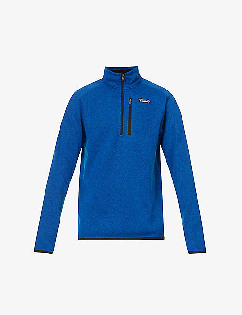 PATAGONIA: Better Sweater brand-patch stand-collar recycled-polyester jumper