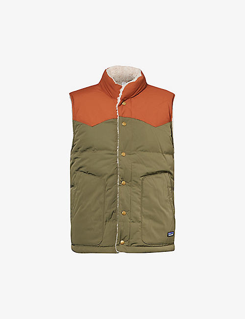 PATAGONIA: Reversible Bivy brand-patch recycled-polyester recycled-down gilet