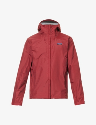 PATAGONIA: Torrentshell 3L brand-patch regular-fit recycled-nylon hooded jacket