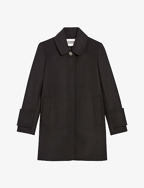 CLAUDIE PIERLOT: Gaustine regular-fit wool-blend coat