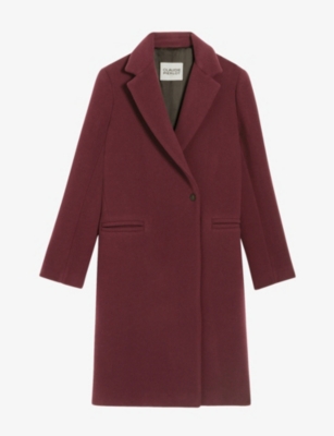 Claudie Pierlot Monogram Mid-Length Trench Coat