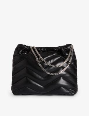 CLAUDIE PIERLOT Pochoncuir quilted leather shoulder bag