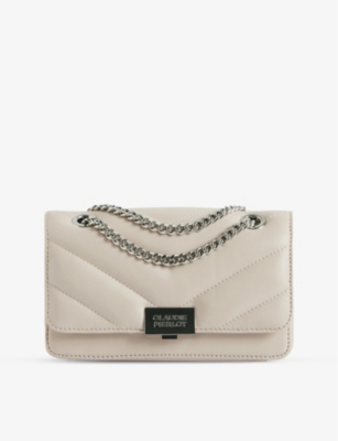 CLAUDIE PIERLOT Angelina chain strap leather shoulder bag