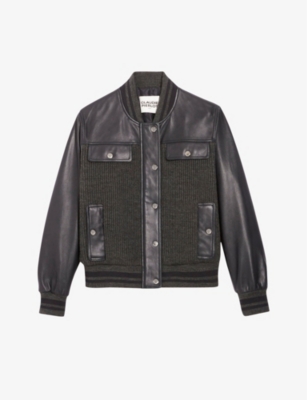 Claudie Pierlot Leather Jackets Selfridges