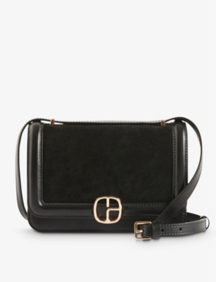 CLAUDIE PIERLOT Alberto suede shoulder bag