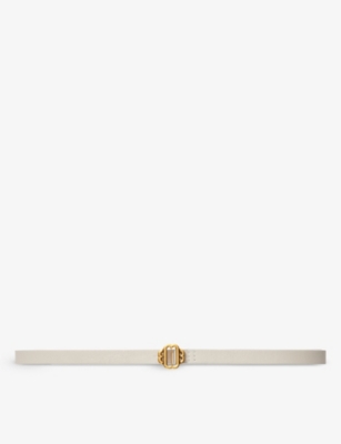 MAJE - Logo-embellished leather belt | Selfridges.com