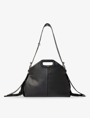 MAJE Miss M leather shoulder bag Selfridges