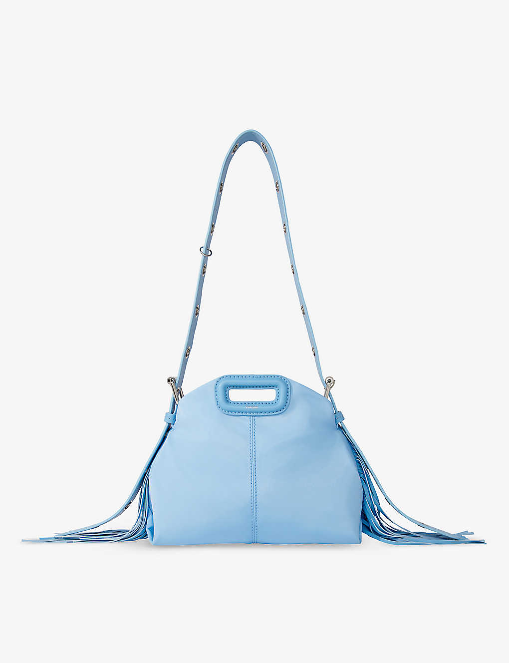 Maje Bleus Miss M Mini Nylon Shoulder Bag