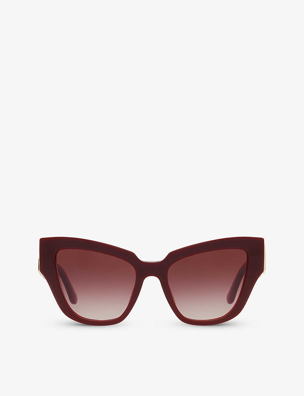 Dolce & Gabbana Dg4404 Cat Eye-frame Acetate Sunglasses In Red