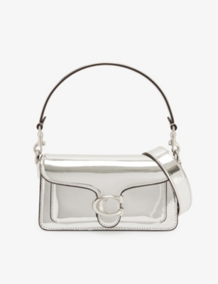 COACH - Tabby metallic leather shoulder bag | Selfridges.com