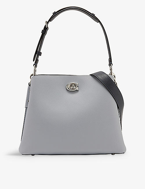 COACH: Willow leather shoulder bag