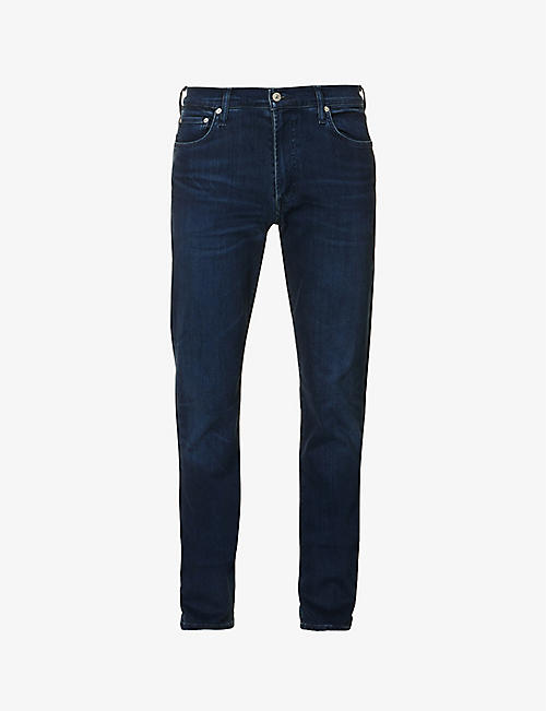 CITIZENS OF HUMANITY: Adler tapered-leg mid-rise stretch-woven jeans