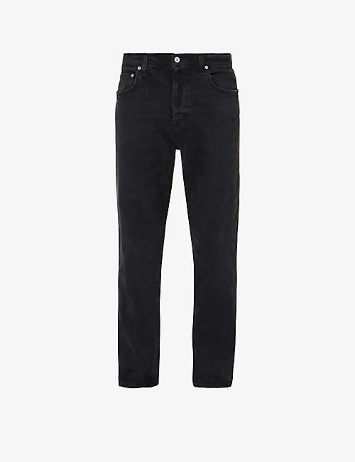 CITIZENS OF HUMANITY: Finn relaxed-fit tapered-leg jeans