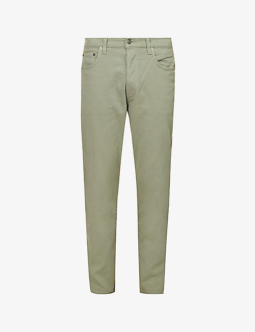 CITIZENS OF HUMANITY: Finn tapered-leg stretch-cotton trousers